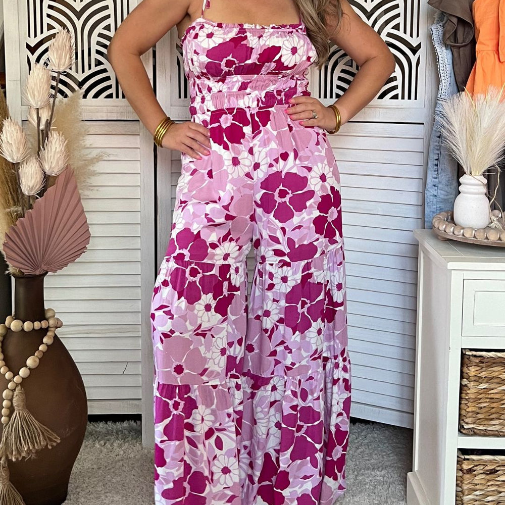 Malibu Floral Jumpsuit