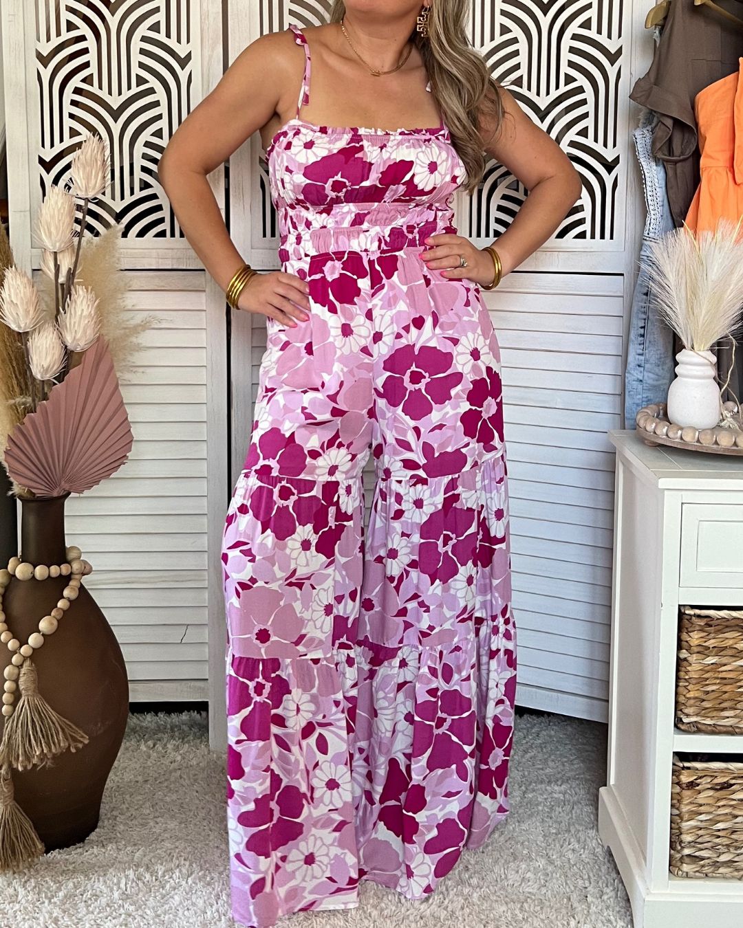 Malibu Floral Jumpsuit