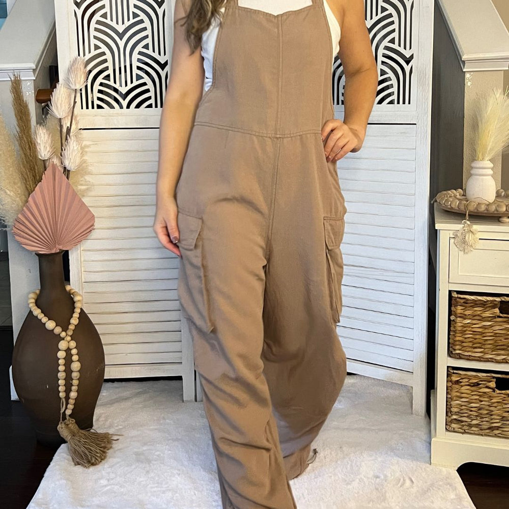 
                  
                    Willow Cargo Wide Leg Jumpsuit
                  
                