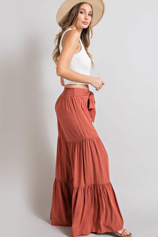 
                  
                    Soho Tiered Wide Pants
                  
                