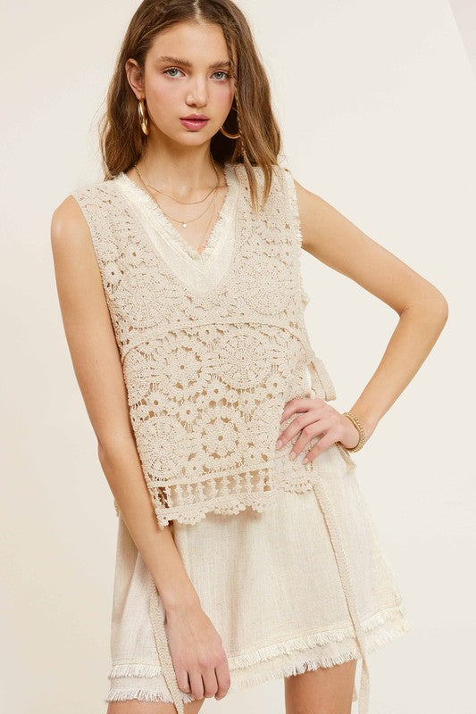 
                  
                    Salome Boho Vest Top
                  
                