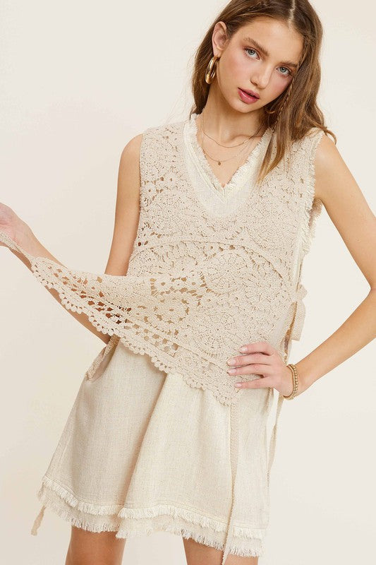 
                  
                    Salome Boho Vest Top
                  
                