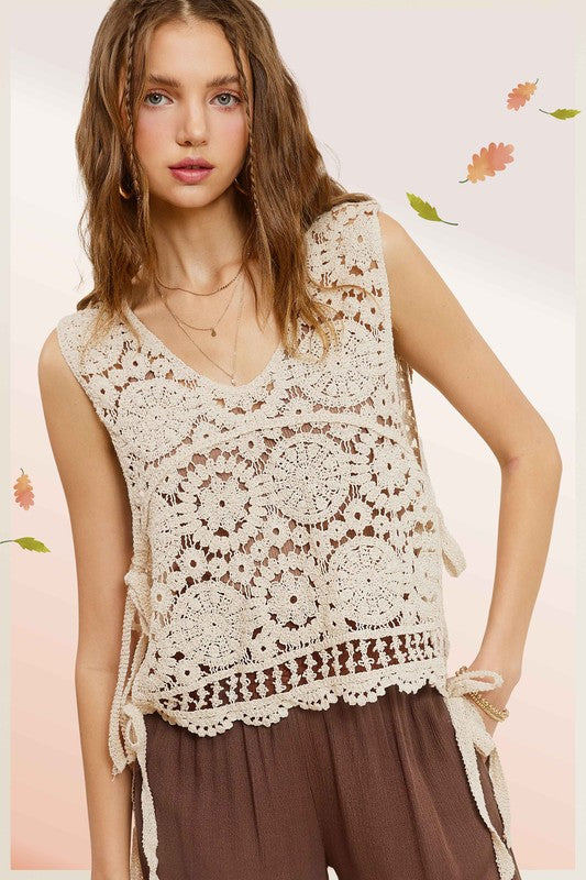 Salome Boho Vest Top