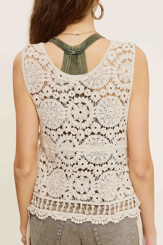 
                  
                    Salome Boho Vest Top
                  
                