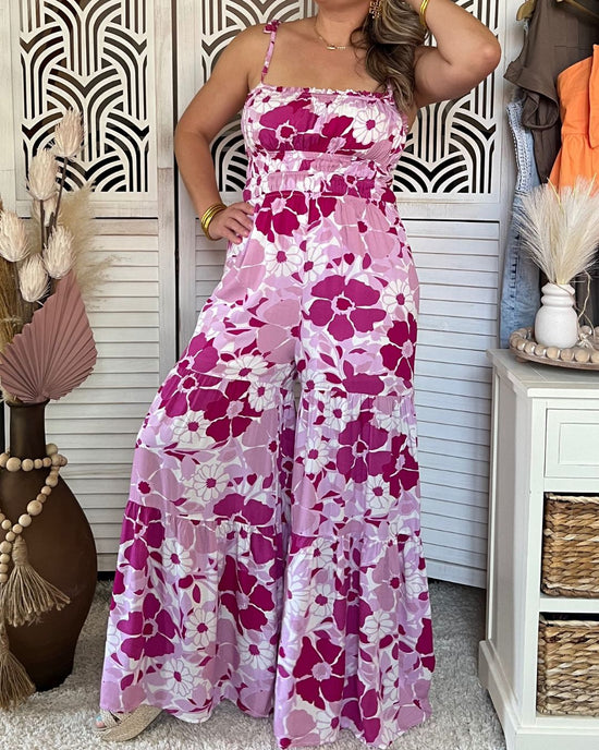Malibu Floral Jumpsuit