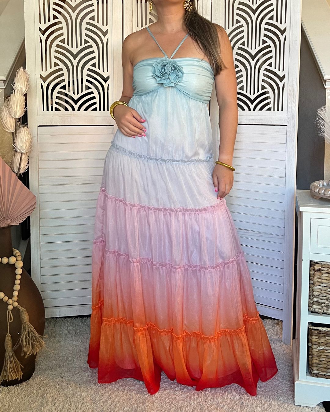 Vestido maxi Sweet Moments