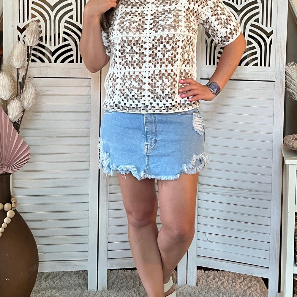 
                  
                    Coastal Crochet Top
                  
                