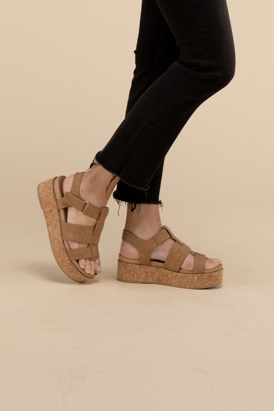 Amenda Platform Sandal Wedge