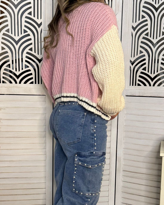 Blush Accents Cardigan