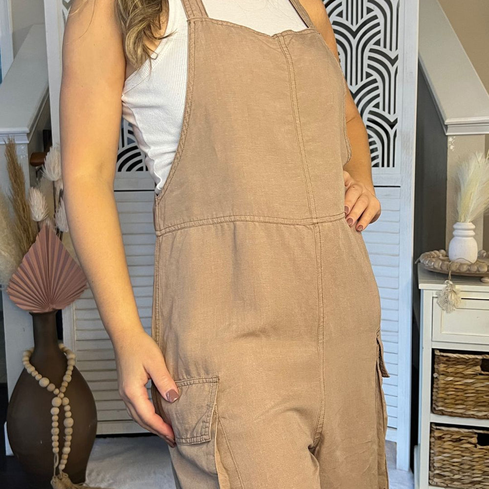 
                  
                    Willow Cargo Wide Leg Jumpsuit
                  
                