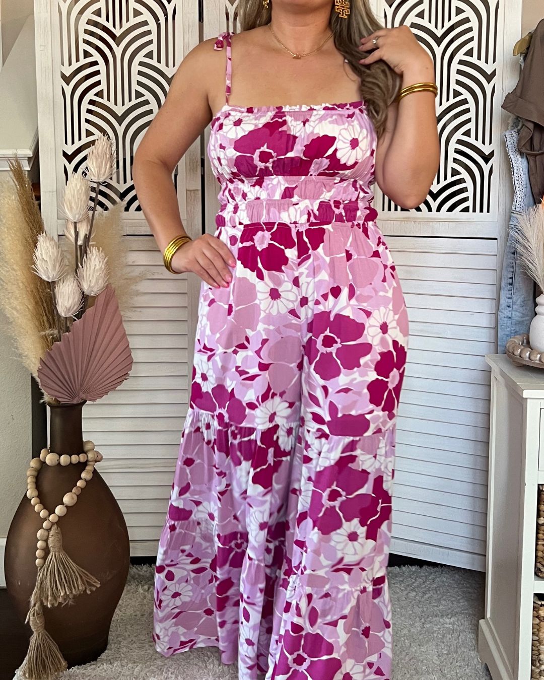 Malibu Floral Jumpsuit