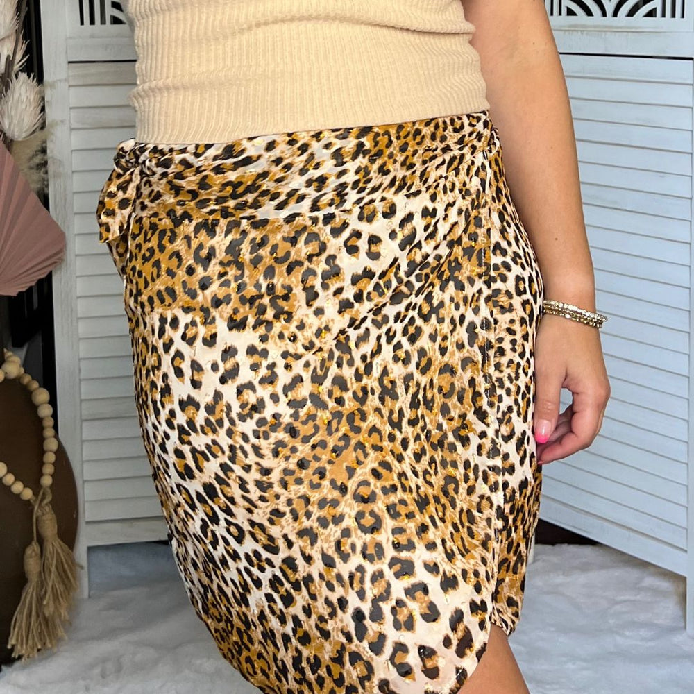 
                  
                    Stay Golden Wrap Skirt
                  
                