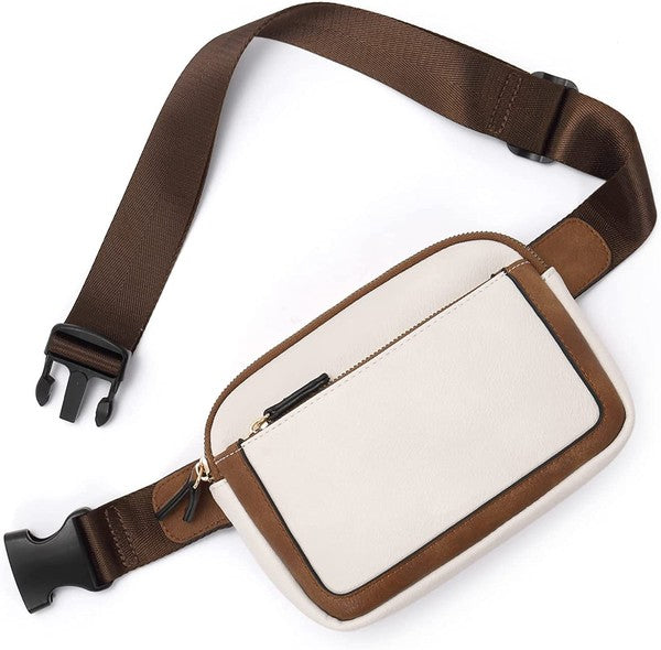 Presly Vegan Leather Everywhere Sling Belt Bag