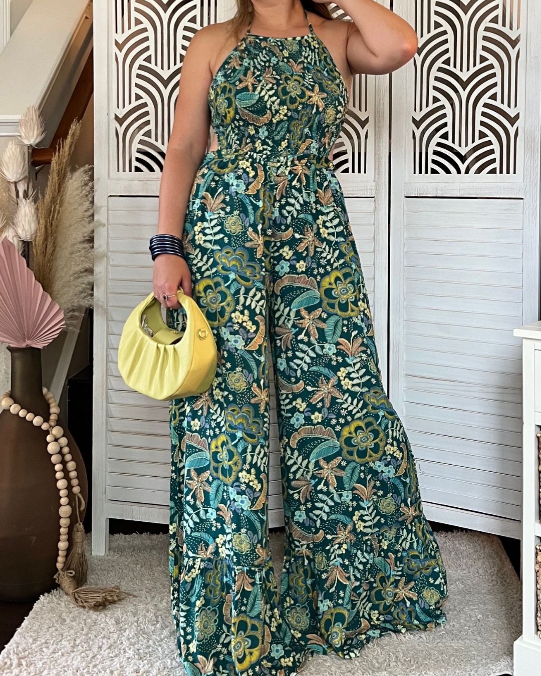 Trip to Italy Floral Jumpsuit